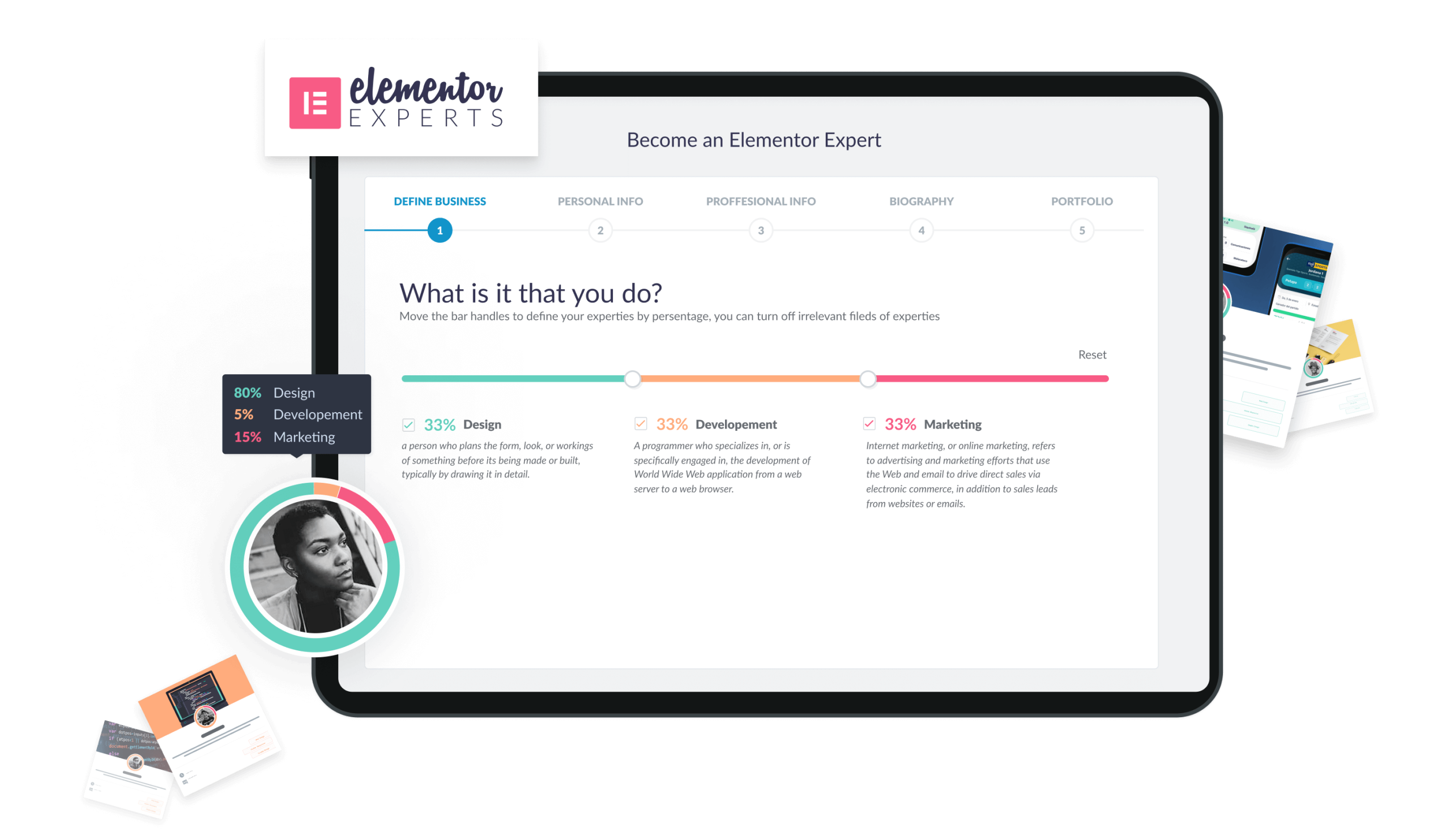 elementor application design