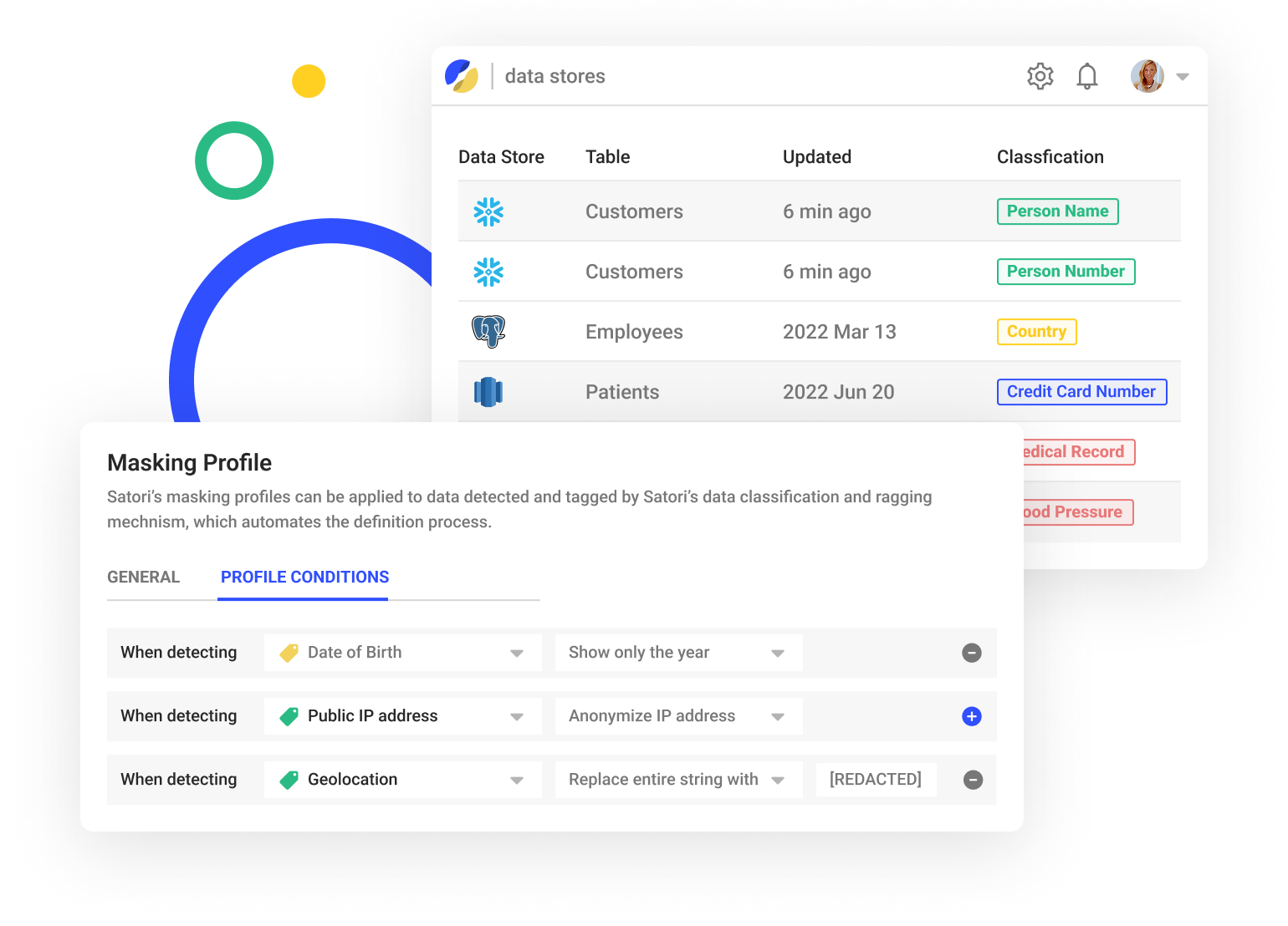 Satori website design