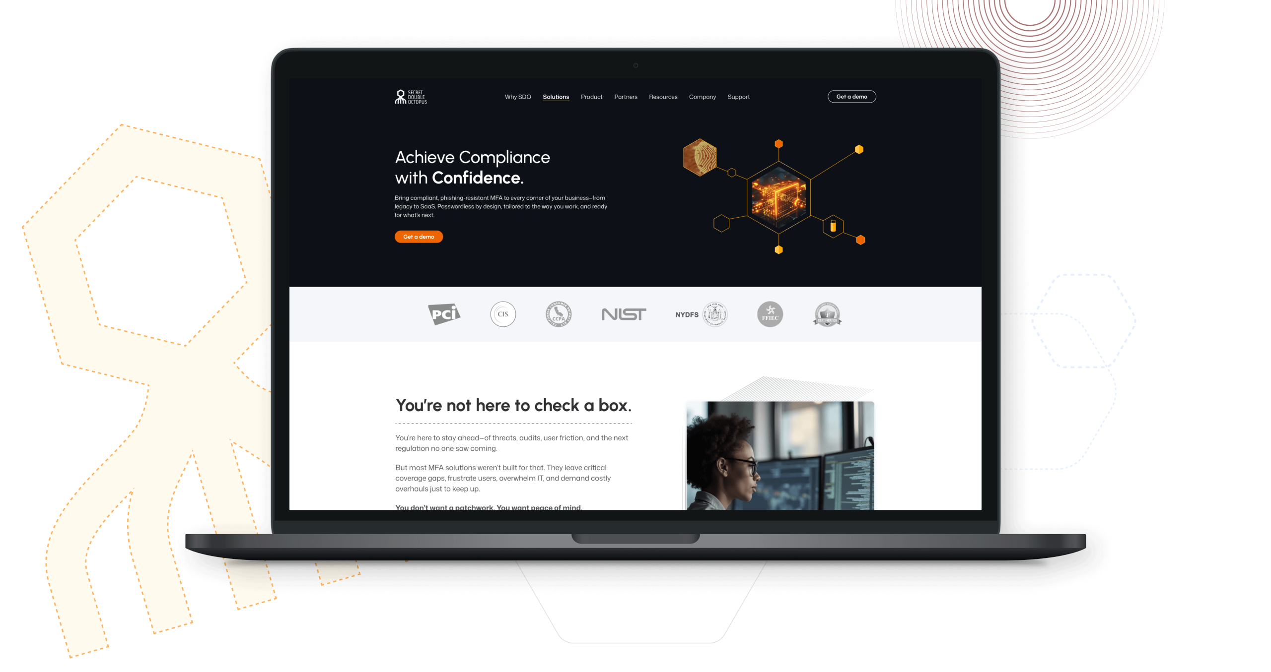 hero banner website design